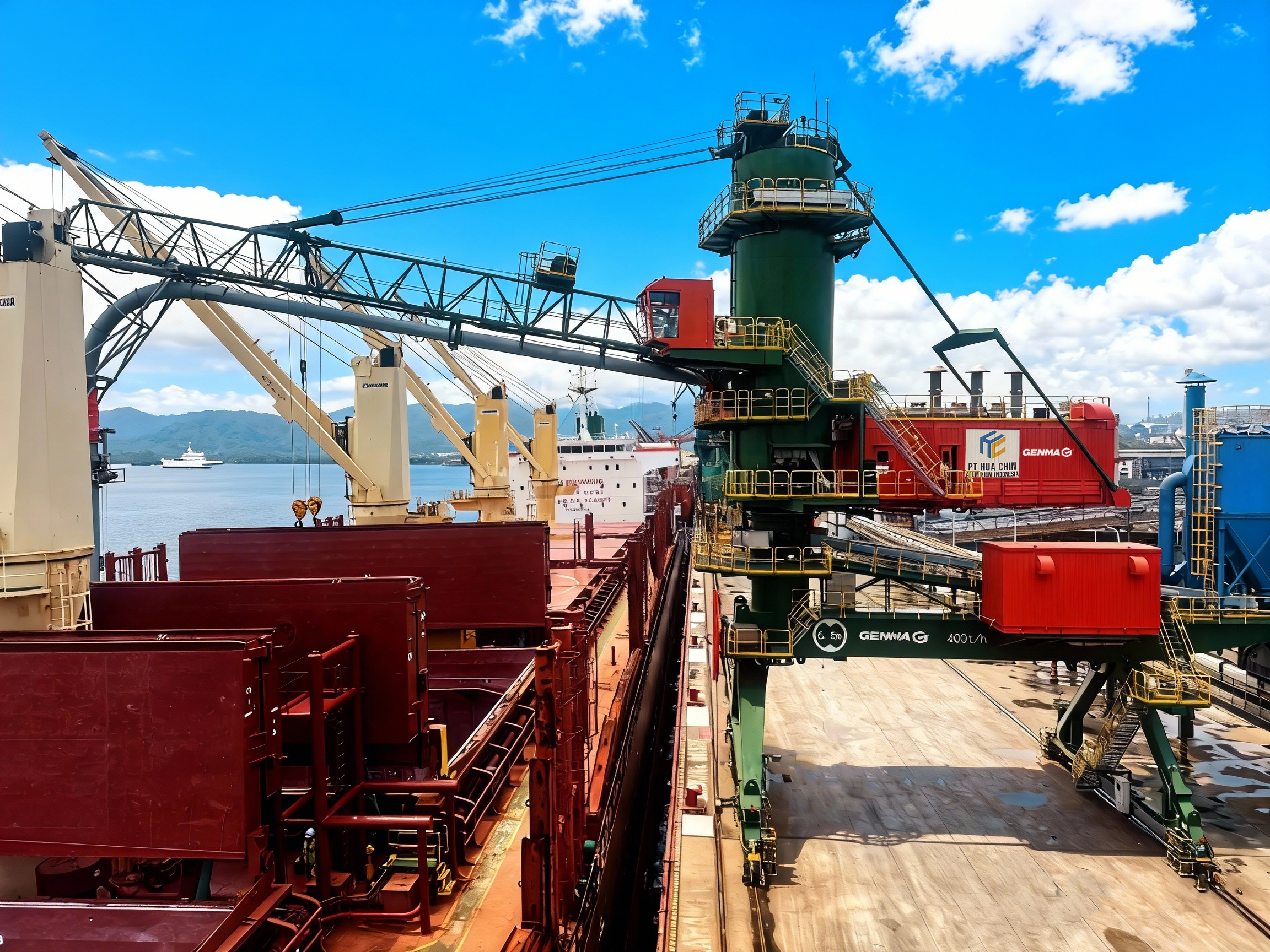 “GENMA給力！”客戶錦旗詮釋GENMA氣力卸船機六個“真本事”(圖2)