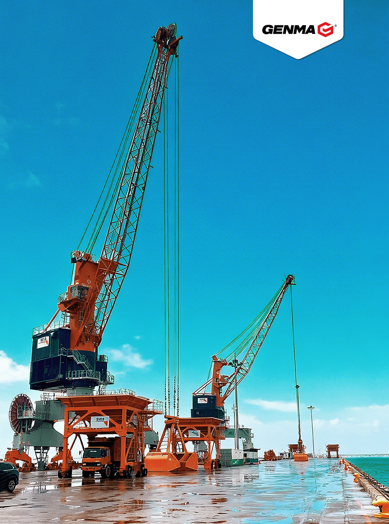 GENMA交付BMS兩臺移動式港口起重機(圖2) GENMA交付BMS兩臺移動式港口起重機(圖2)